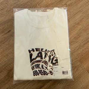 Helmut Lang warp long sleeve t-shirt brand new NWT still sealed